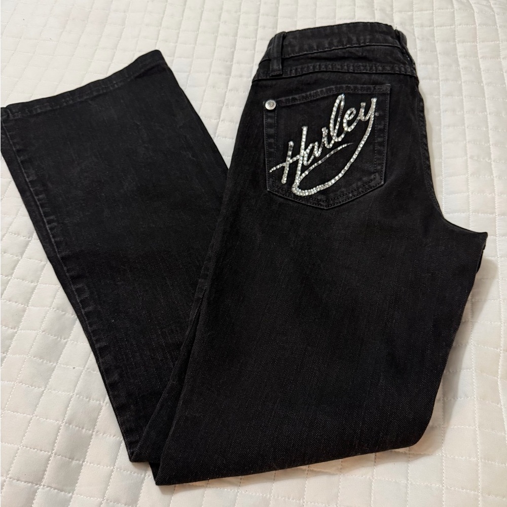 Hurley Women's Black Flare Jeans